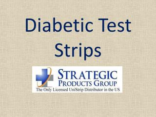 Offer Diabetic Test Strips