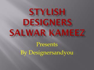 Designer Embroidered SalwarKameez Suits 2017ColletionByDesignersandyou