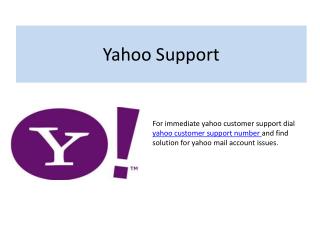 Find premium yahoo technical support