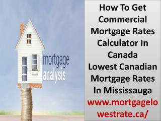 Calculate Our Mortgage Rates From Other
