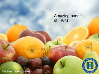 Benefits of Fruits
