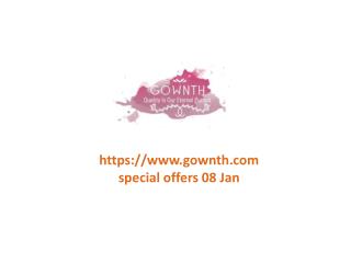 www.gownth.com special offers 08 Jan