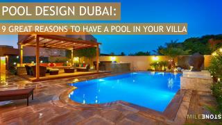 Pool designing in Dubai