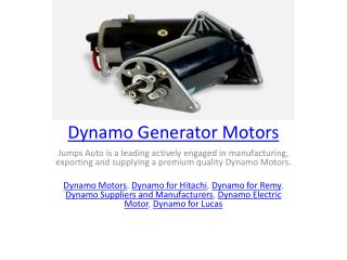 Dynamo Generator Motors