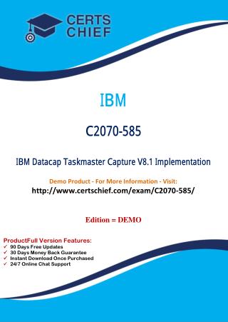 C2070-585 Latest Exam Training Material