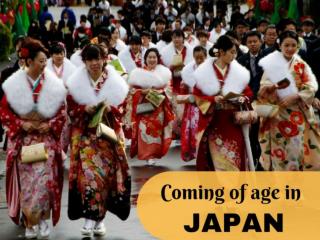 Coming of age in Japan