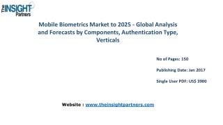 Mobile Biometrics Market with business strategies and analysis to 2025 |The Insight Partners