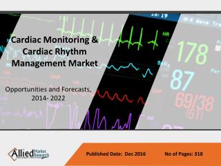Cardiac Monitoring & Cardiac Rhythm Management Market Forecast, 2014-2022