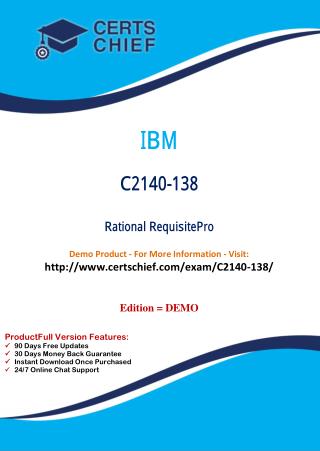 C2140-138 Latest Certification Dumps Download