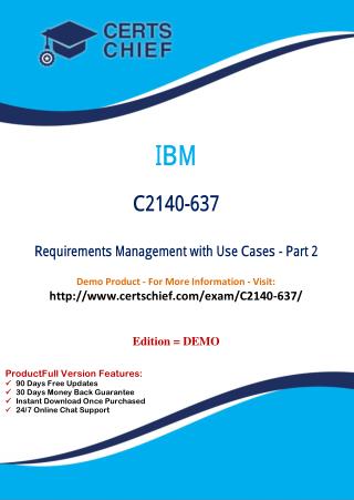 C2140-637 Latest Certification Dumps Download