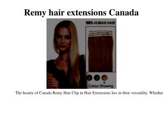 Ombre hair extensions Canada