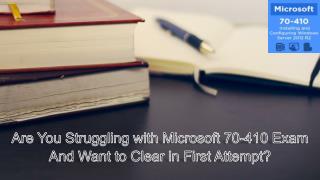 Free Microsoft 70-410 Exams Question and Answers New