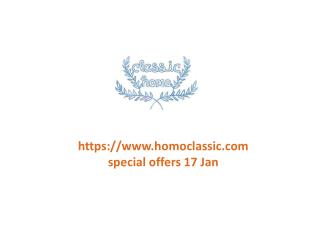 www.homoclassic.com special offers 17 Jan