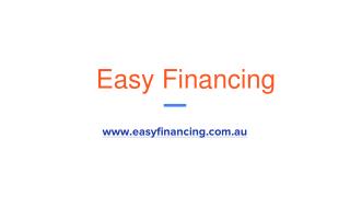 Easy Finance Loans Australia