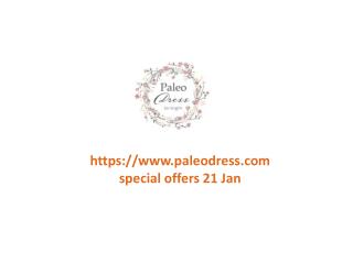www.paleodress.com special offers 21 Jan