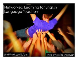 Connecting Online & Building a PLN for English Language Teachers