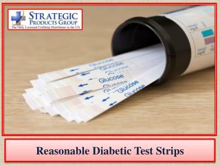 Reasonable Diabetic Test Strips