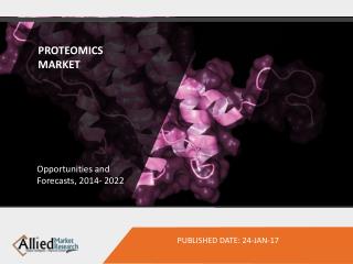 Proteomics Market Is Expected to Reach $44,452 Million, Globally by 2022