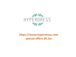 www.hyperdress.com special offers 26 Jan