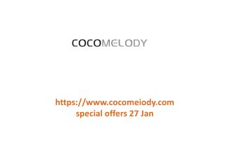 www.cocomeiody.com special offers 27 Jan