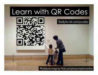 Learn with QR Codes