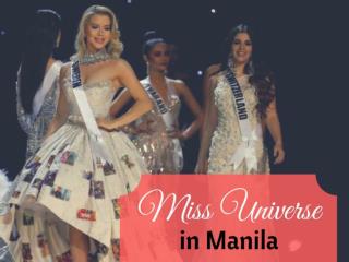 Miss Universe in Manila
