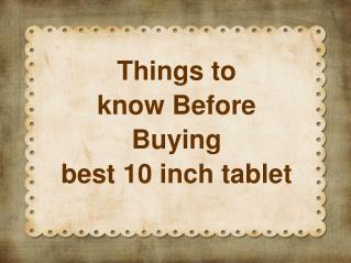 Best Cheap 10 inch Tablets For Sale