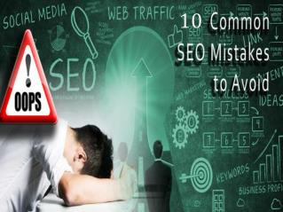 SEO Mistakes to be avoided in 2017