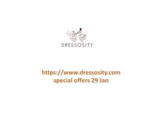 www.dressosity.com special offers 29 Jan