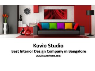 Hire Interior Architects Designers in Bangalore - Kuviostudio