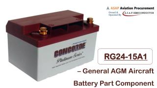 RG24-15A1 – General Aviation AGM Aircraft Battery
