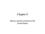 History and Government of the United States