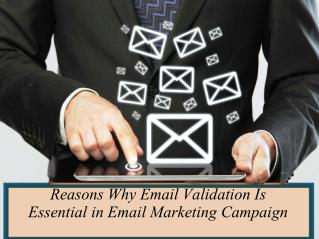 Reasons Why Email Validation Is Essential in Email Marketing Campaign