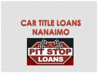 Car Title Loans Nanaimo