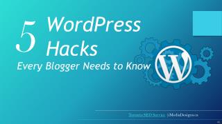 5 WordPress Hacks Every Blogger Needs to Know | YouTube