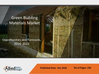 Green Building Materials Market growth across the globe