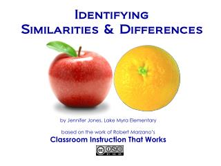 Identifying Similarities & Differences
