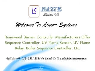 Burner Controller Manufacturers