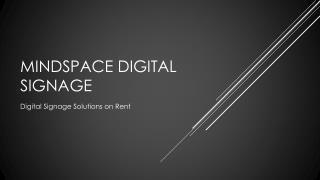 Digital Signage Solutions UAE