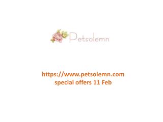 www.petsolemn.com special offers 11 Feb