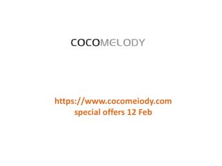 www.cocomeiody.com special offers 12 Feb