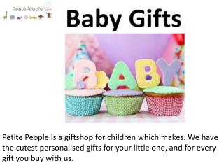 Personalized Baby Gifts Online | Buy Custom Gifts for Newborns: