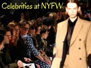 Celebrities at NYFW