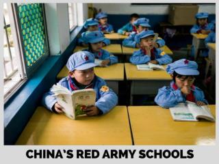 China’s Red Army schools