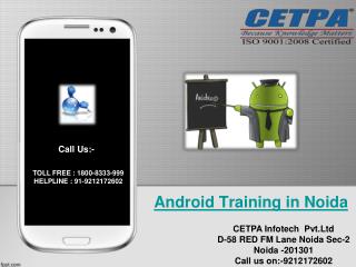 Android Training institute in Noida