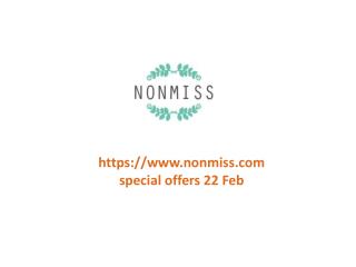www.nonmiss.com special offers 22 Feb