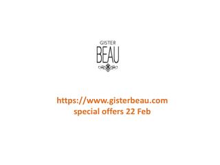 www.gisterbeau.com special offers 22 Feb