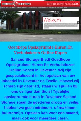 Opslagruimte Huren Apeldoorn -Salland Storage BV