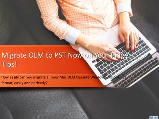 Import OLM file to Outlook 2010