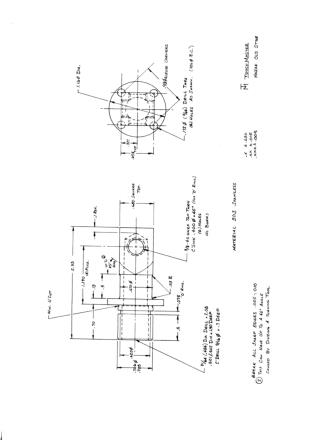 Mazak Body Oldstyle: CNC Machine Tool Eye SL04 Dimension